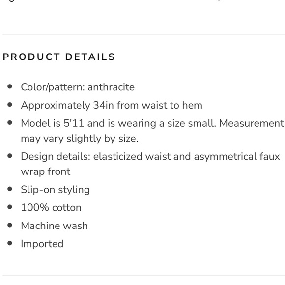 Wrap midi skirt - Picture 3 of 3